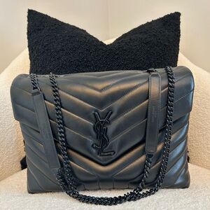 Saint Laurent Loulou YSL Medium Quilted Bag